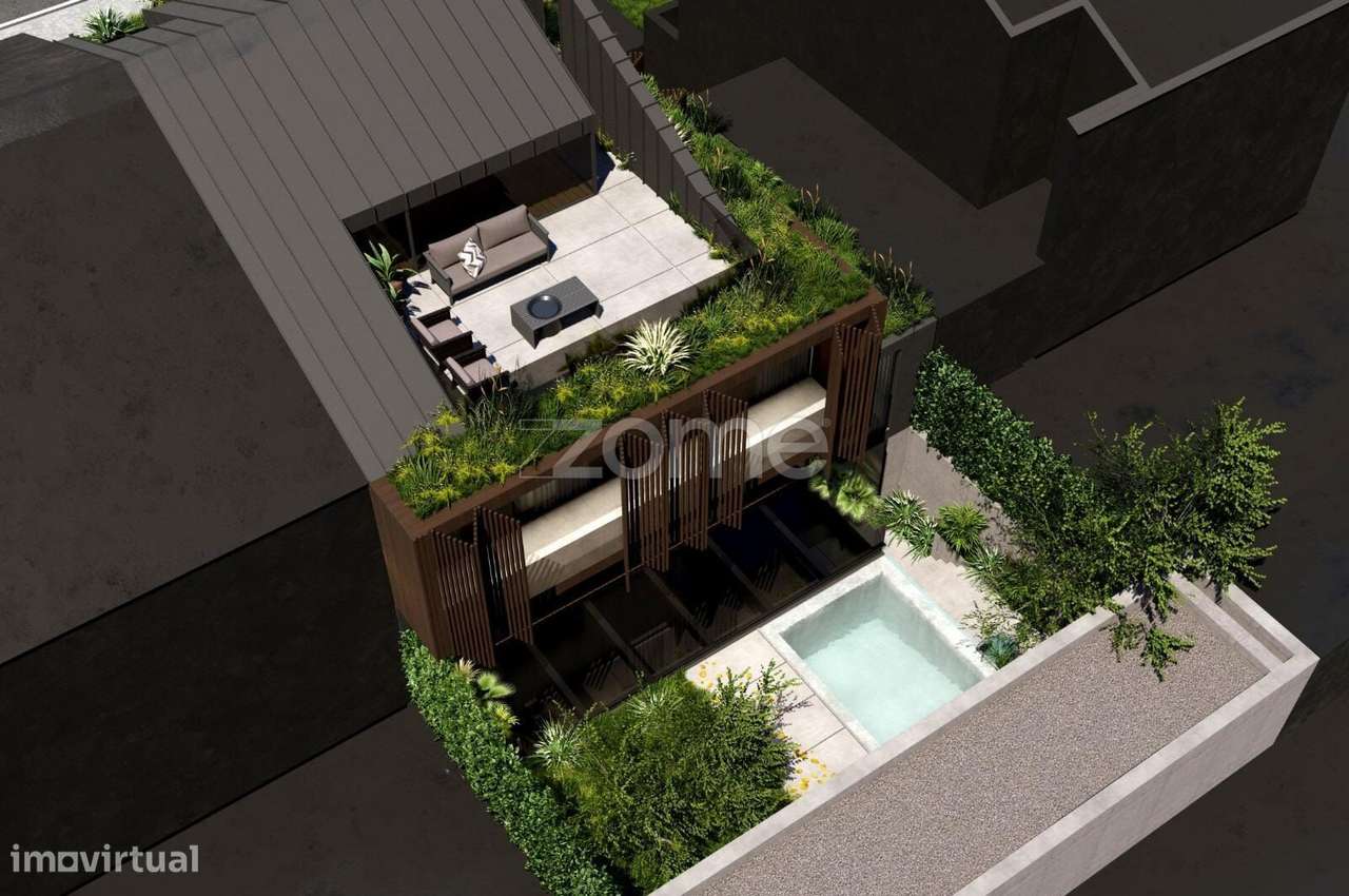 Moradia De 4 Suites E Piscina Em Construcao Na Praia Da Barra Ave