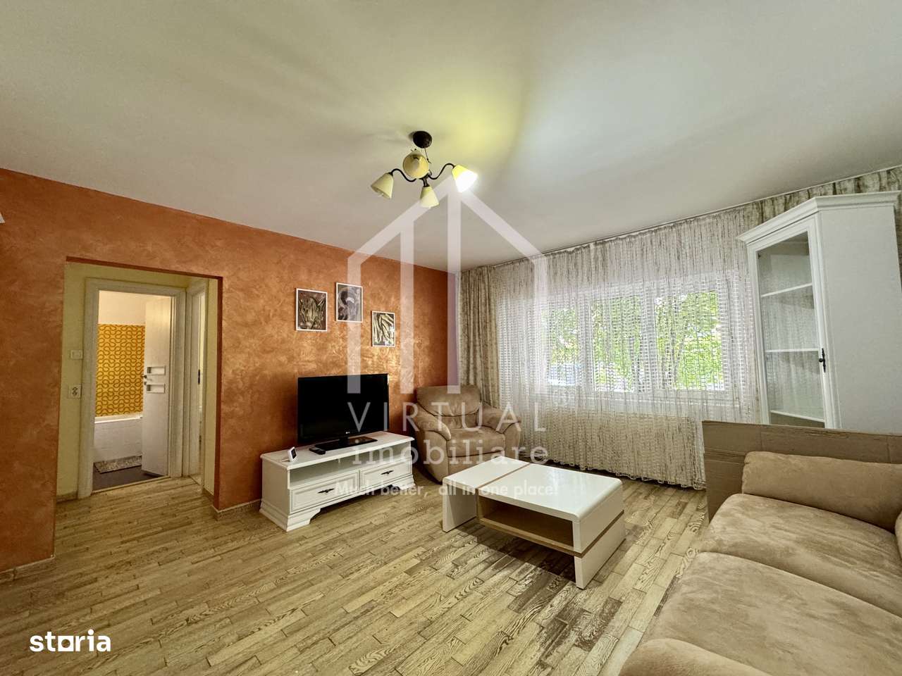 Ap cu 2 camere, 51mp utili, mobilat, parter inalt, Cal. Cisnadiei - Imagine principală: 2/12