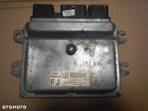 NISSAN QASHQAI J10 KOMPUTER STEROWNIK MEC93-370 - 1