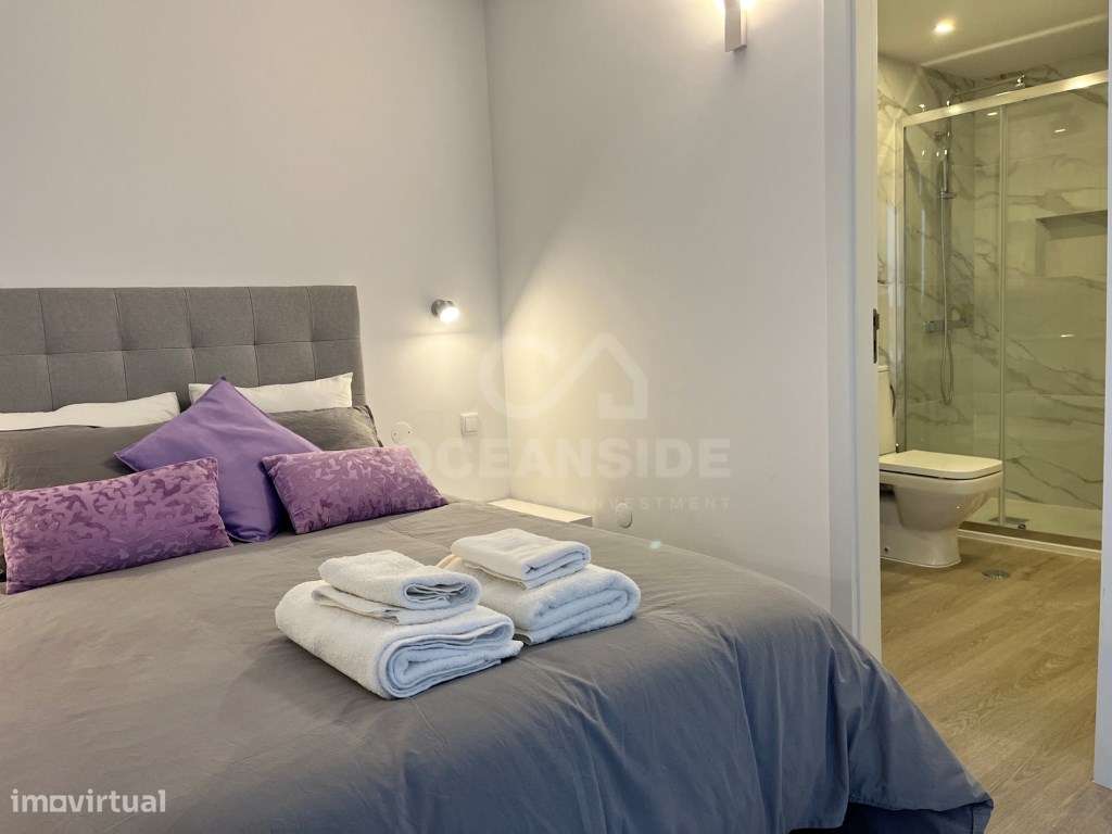 Apartamento T1, Totalmente renovado, com terraço e vista mar - Sesi...-28