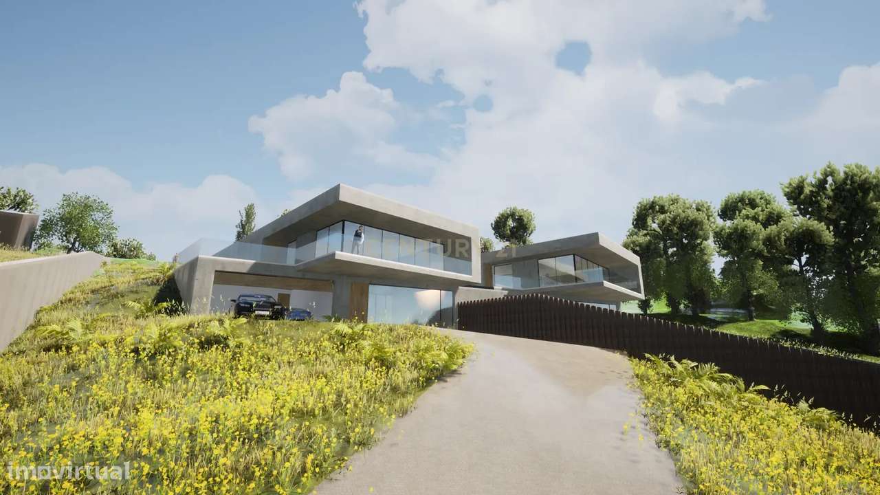 Terreno Exclusivo com Projeto Aprovado para 2 Moradias de Luxo | 3680m - Grande imagem: 3/11