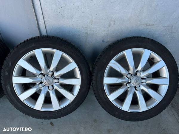 Jante Audi A1 A3 A4 cu cauc 215/45/R16 Pirelli vara dot 2015 6-7mm 7jx16et34 - 1