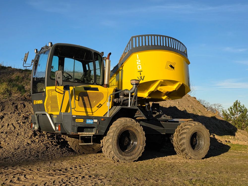 Davino 120 tw, 2022 rok, przebieg 220 mth  klima, wozidło obrotowe, 35 km/h, 9mdx/dw 90/dv/100/ft/hydrema/922 2022