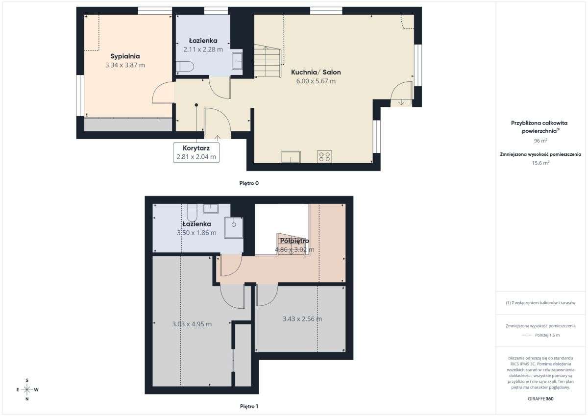 Komfortowe 2-poziomowe M4 z garażem i piwnicą-18