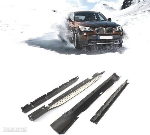 ESTRIBOS LATERAIS PACK M PARA BMW X1 E84 09+ - 1