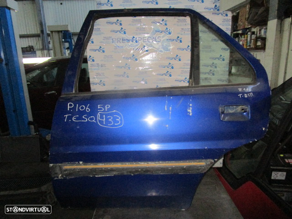 Porta REF433 PEUGEOT 106 1995 5P AZUL TE - 1