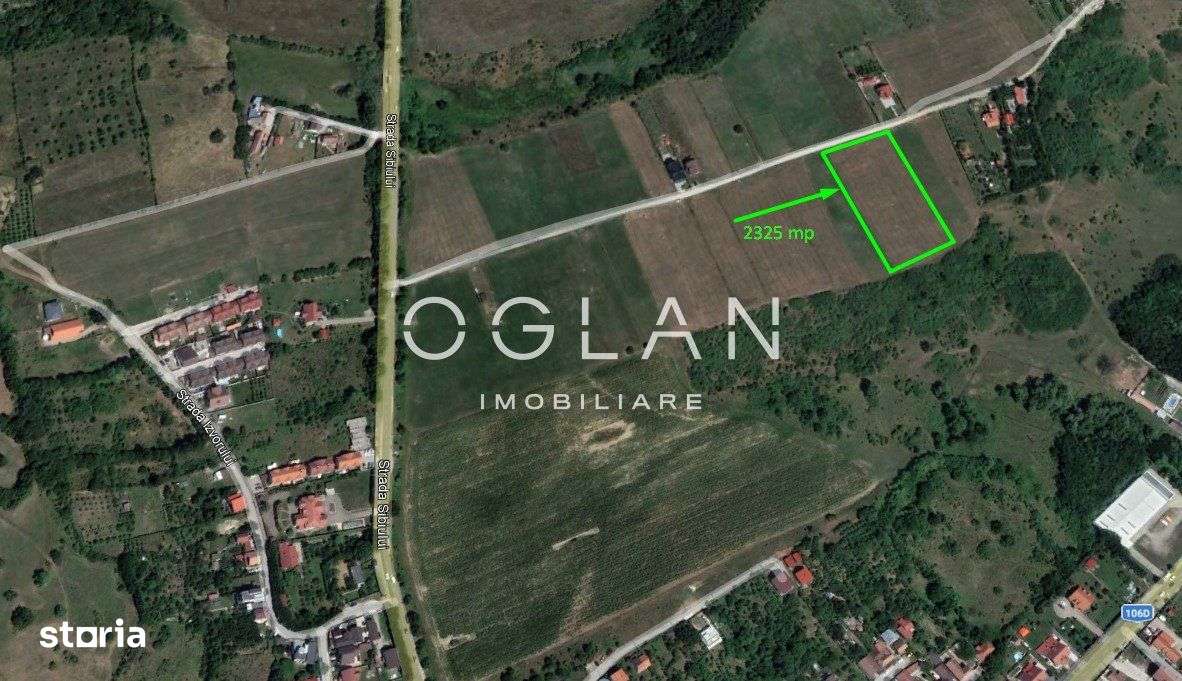 Teren Intravilan Intrare Cisnadie 2325 mp deschidere 25 ml - Imagine principală: 2/3