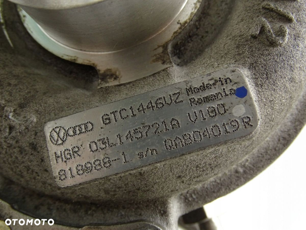 TURBOSPRĘŻARKA TURBO 2.0 TDI 03L145721A CJC AUDI A5 8T A4 B8 Q5 - 8