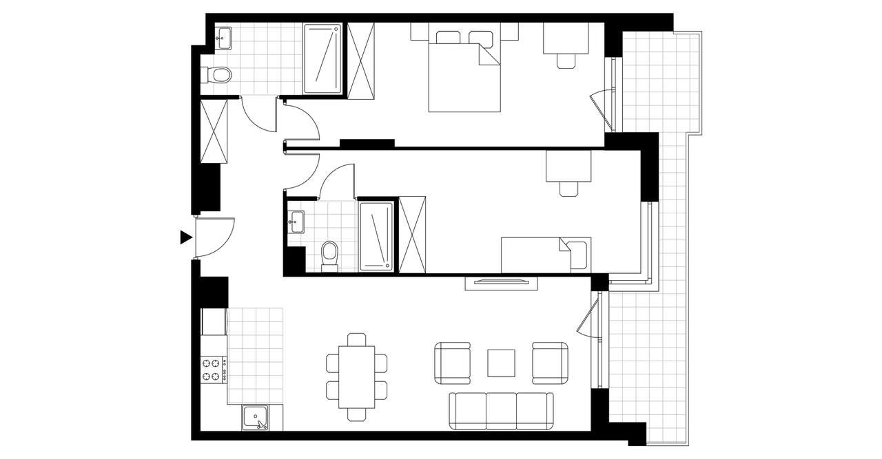Marimonte  | mieszkanie 3-pok. | M​U.2.17 - Pełny obrazek: 4/8