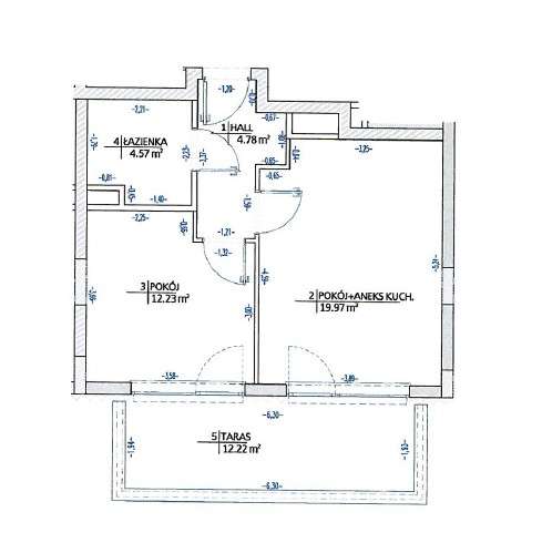 Piękne 2 pokoje z ogródkiem | Osiedle Mickiewicza inwestycja z najemca-12