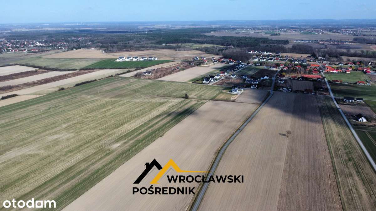 Działka Budowalna Krępice | 20 min od Wrocławia |-9
