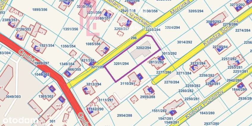 Dobrzeń Wielki – działka z fundamentem i projektem - Pełny obrazek: 4/6