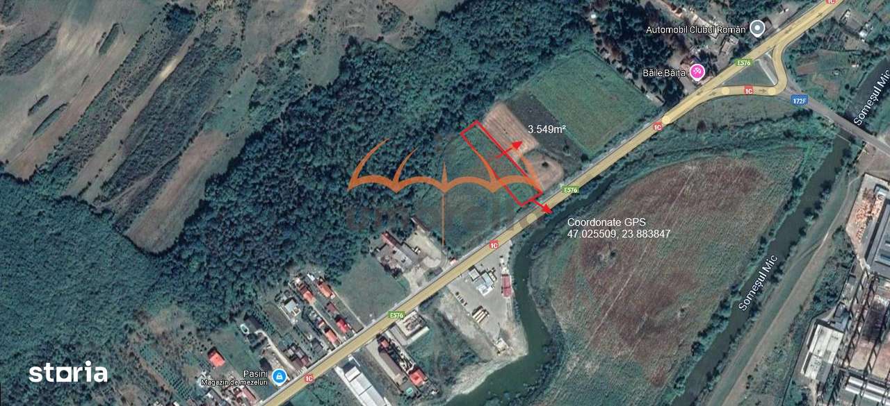 Teren de vanzare  in Gherla, Strada Clujului 3.549m² - Imagine principală: 3/3