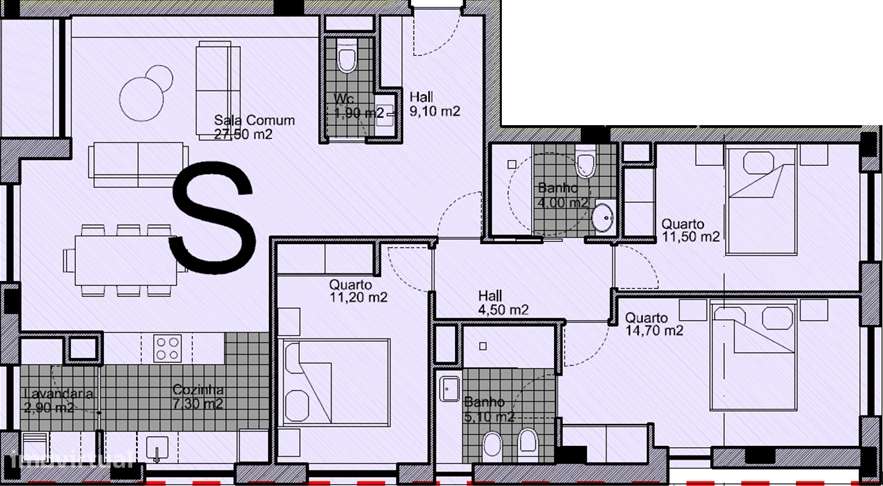 T3 Novo nos Jardins de Santa Rita em Ermesinde!-24