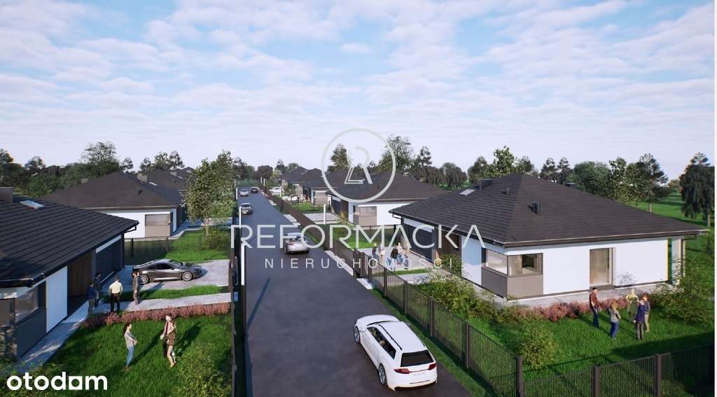 Parterowe domy wśród drzew nieopodal Rzeszowa-4