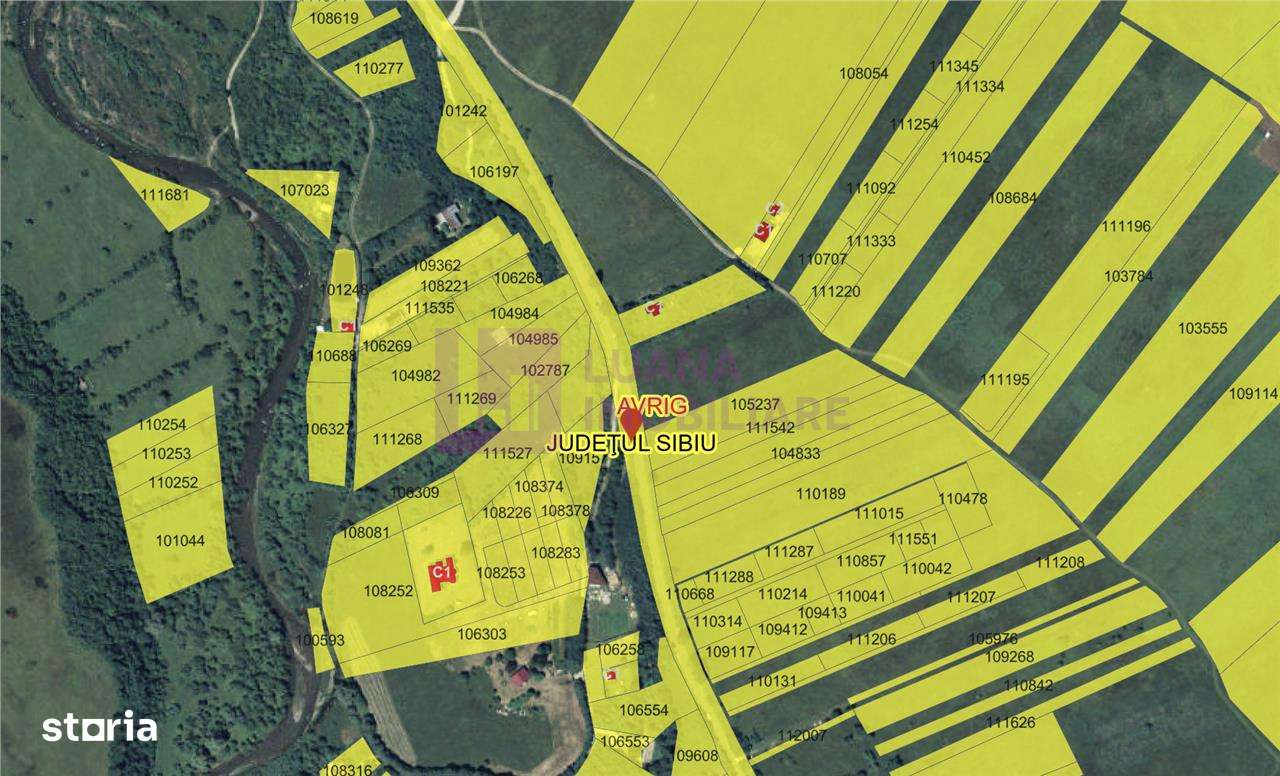 Teren intravilan 5.000 mp | Valea Avrigului | front dublu - Imagine principală: 3/4