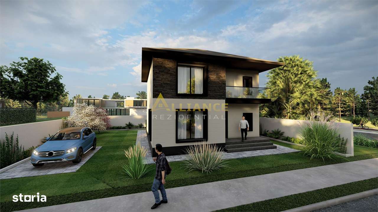 Vila individuala- 700m de STV- 4 camere - 2 bai - pod - beci-2