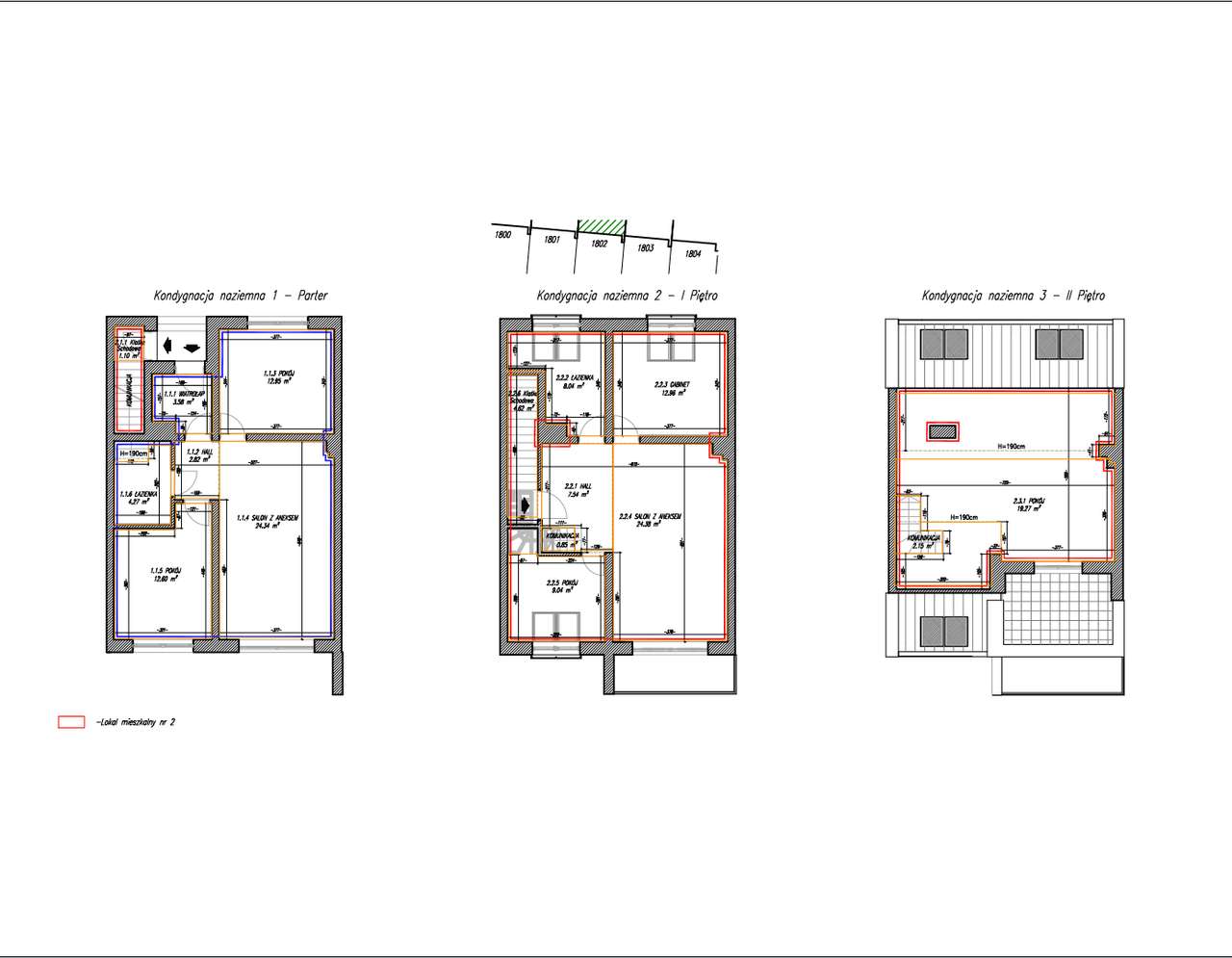 GOTOWE Mieszkanie 2-poziomowe balkon+taras - Pełny obrazek: 4/5