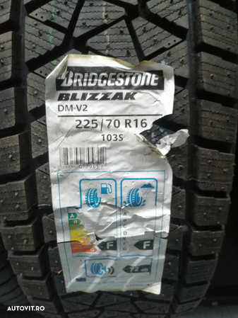 Anvelopa noua iarna 225/70 R16 BRIDGESTONE DMV2 103S - 1