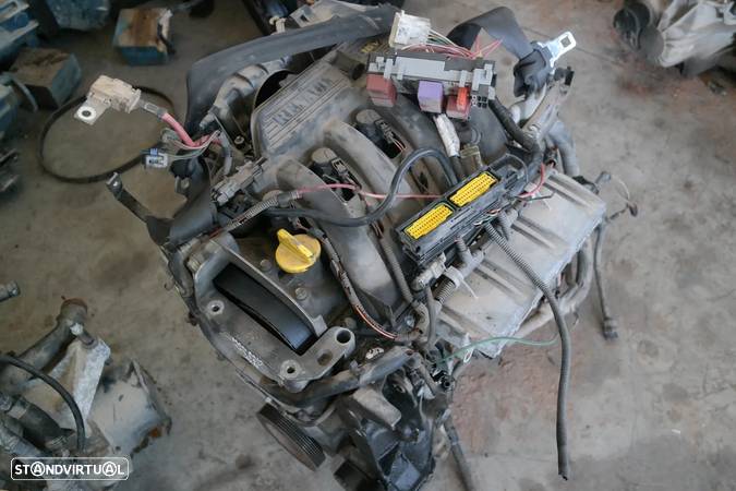 Motor Renault 1.4 16V Clio II K4J 712 - 1