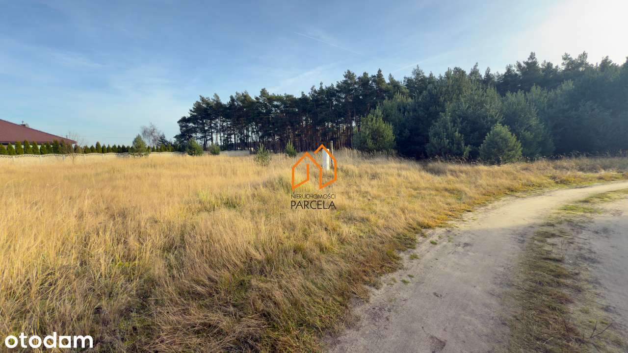 Działka budowlana w otulinie lasu.-2