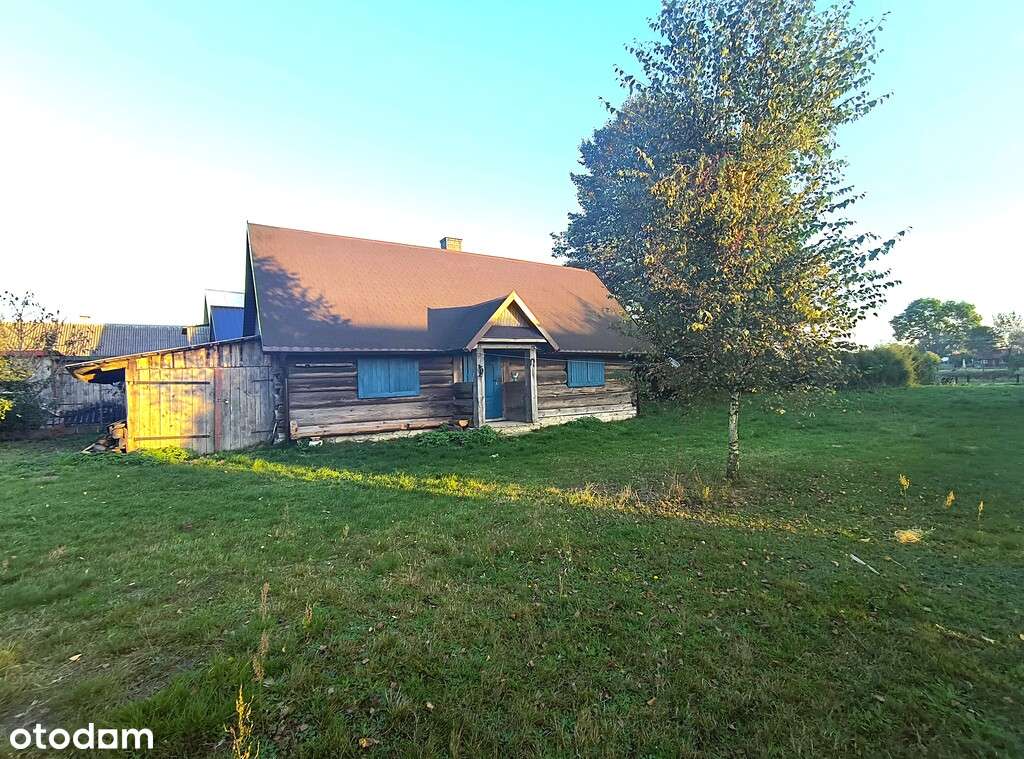 Duża działka z domkiem -Kunki gm. Susiec - Pełny obrazek: 1/10