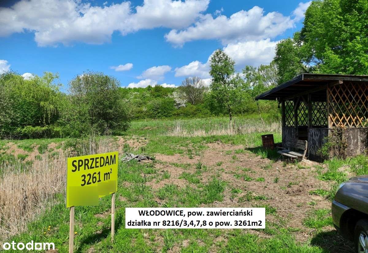 Sale -10% Jura działka budowlana 3261m2 ze stawem  tylko 168.000 zł-3