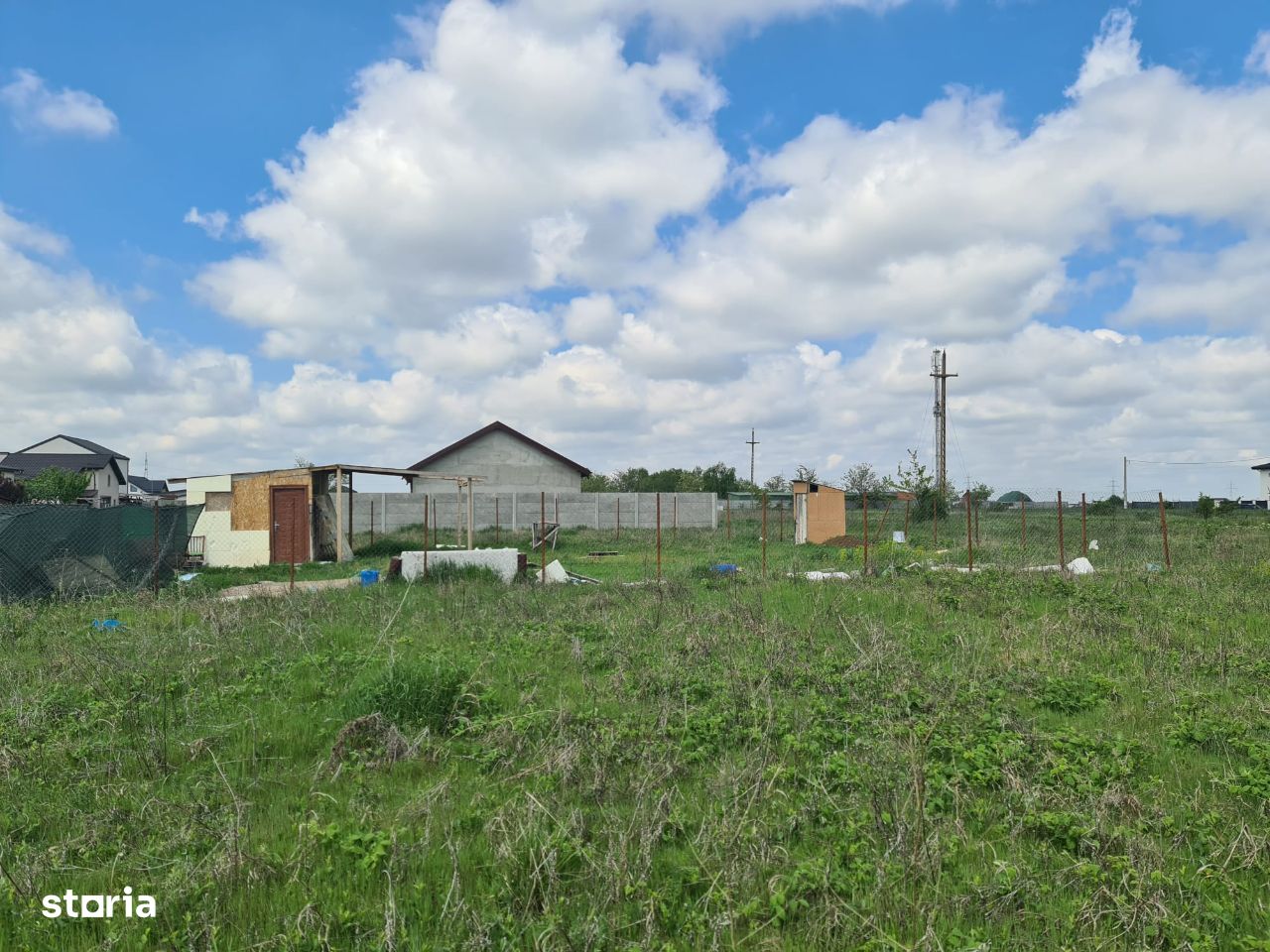 Teren intravilan in Zona rezidentiala - curent - Comuna Berceni