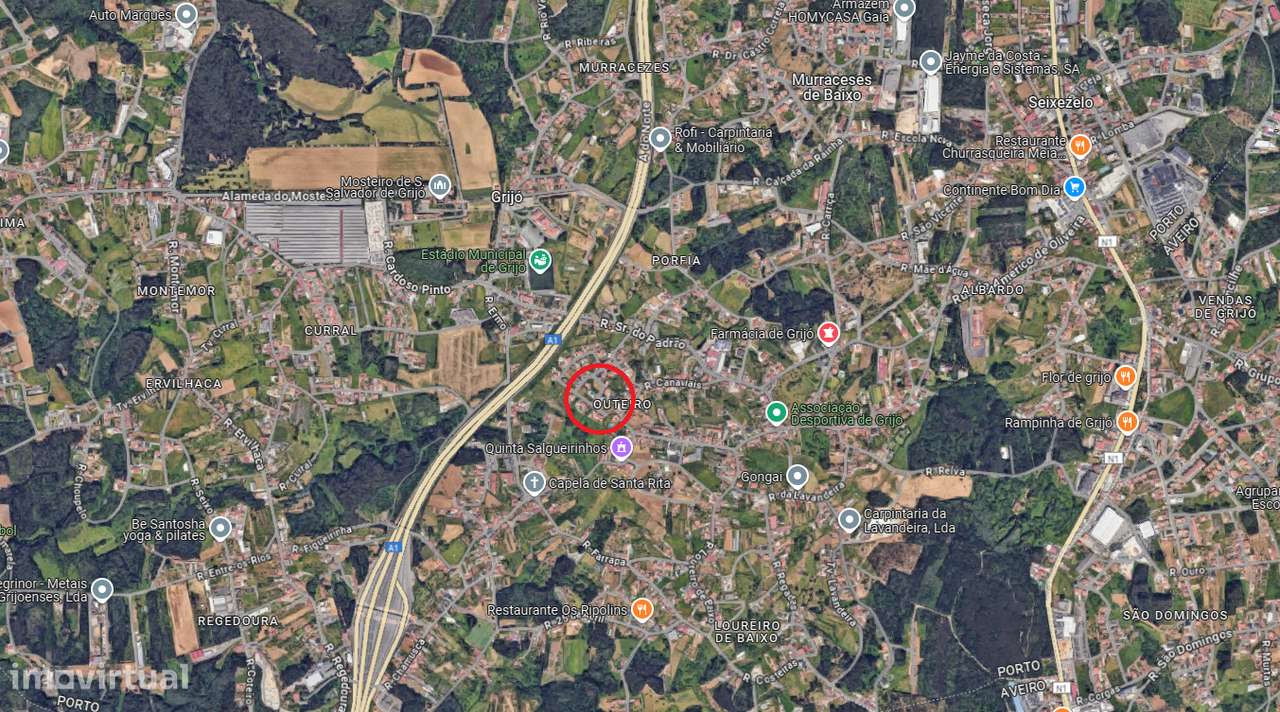 Lote para construção de moradia geminada em Grijó - Grande imagem: 5/5