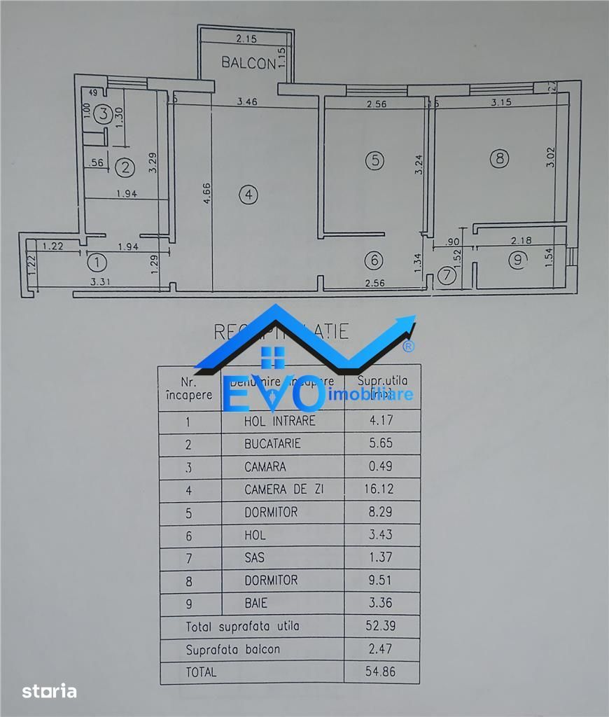 APARTAMENT 3 CAMERE ALEXANDRU ZIMBRU, 55MP, ETAJ INTERMEDIAR