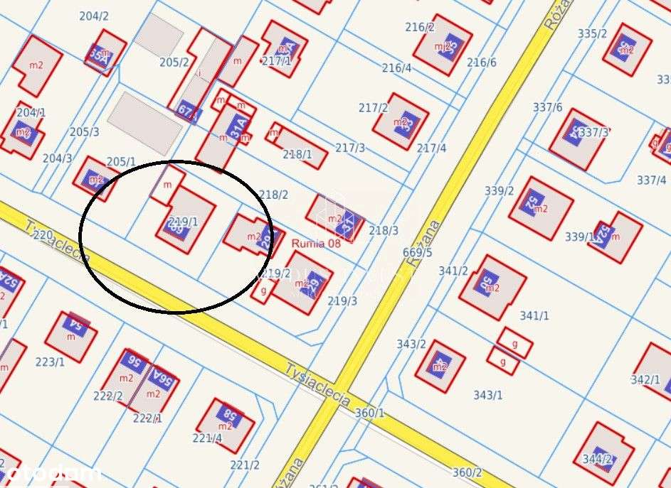 Działka budowlana 380 m² z rozpoczętą budową - Pełny obrazek: 2/4