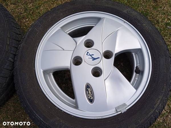 felgi aluminiowe 4x108 Ford Fiesta Focus 1 Fusion KA Mazda 2 opony lato - 5