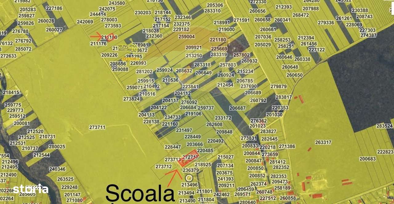 DE VANZARE Teren intravilan 600mp Drumul Piscul Mosului SISESTI-3