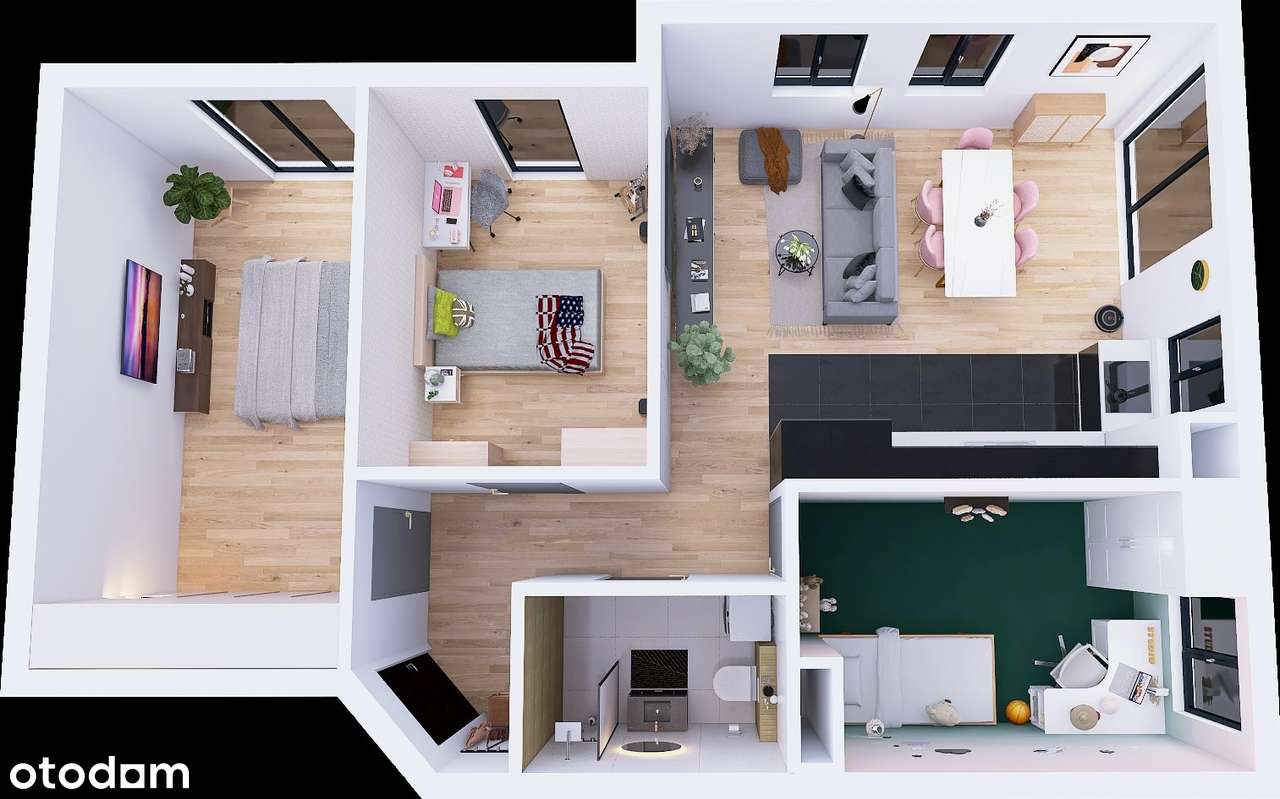 Apartament w centrum Piotrkowa Trybunalskiego-0