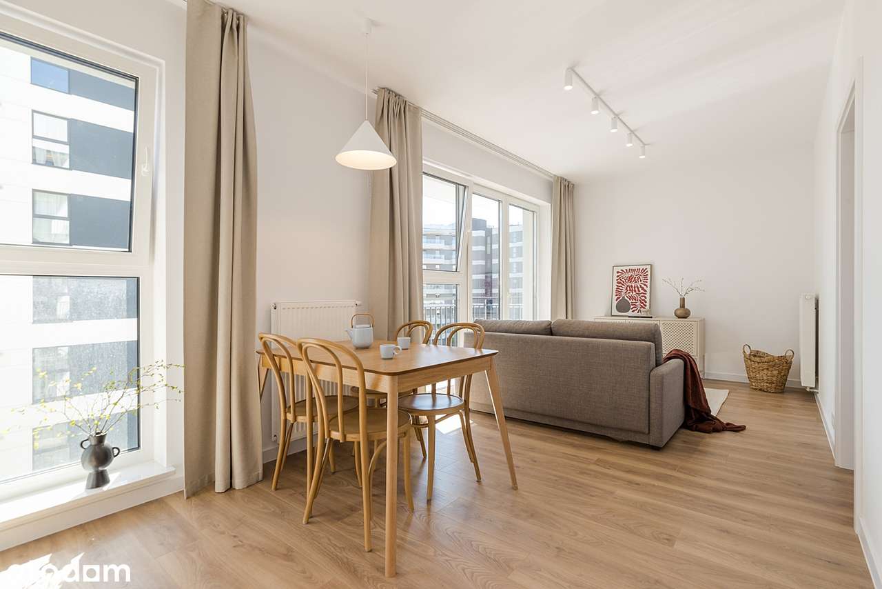 Bezpośrednio I Słoneczne 2 pokoje z balkonem — gotowe do zamieszkania - Pełny obrazek: 3/14