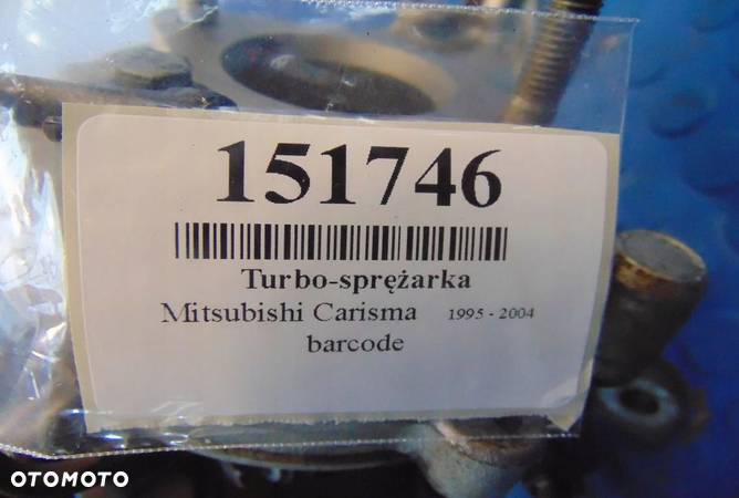 MITSUBISHI CARISMA 1.9D TURBINA 727477 - 6