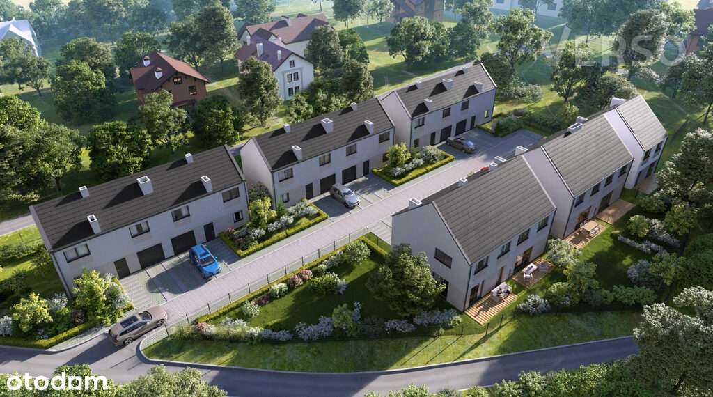 Domaszczyn, bliźniaki z garażem przy Lesie - Pełny obrazek: 4/11