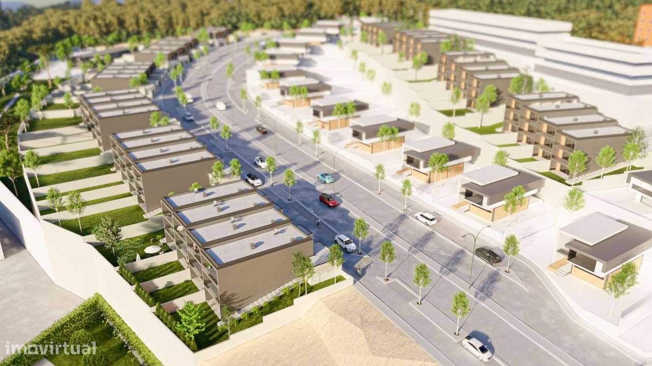 Moradia T3 em construção com duas Salas em Cristelo, Paredes-22