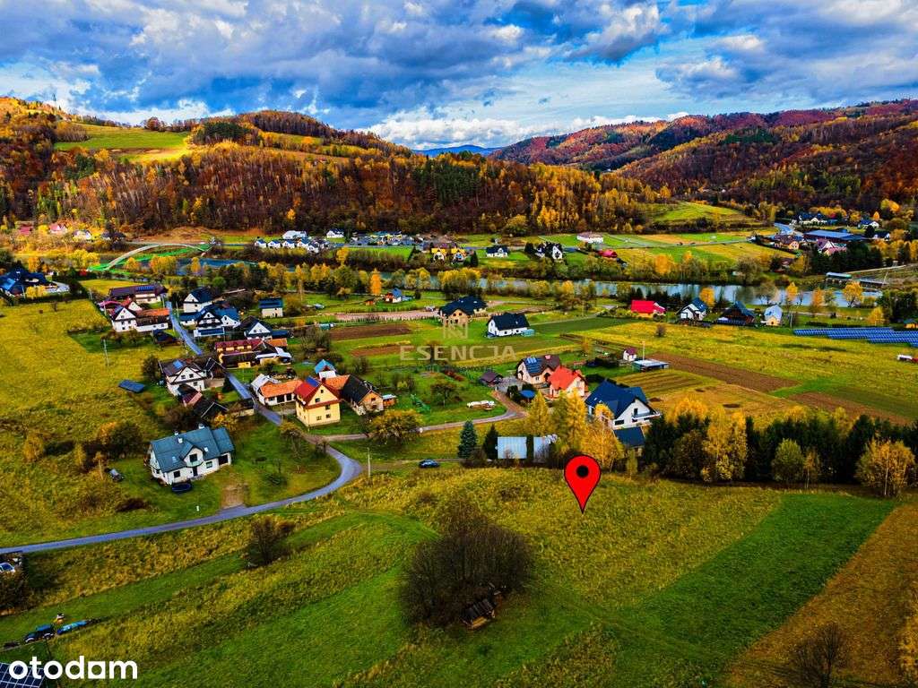 Działka inwestycyjna 19 arów z widokiem na góry - Pełny obrazek: 5/6