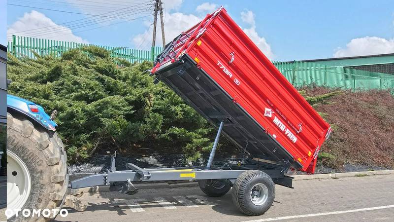 Metal-Fach Przyczepa rolnicza jednoosiowa T703A/1 3,8 T / T713A 5,0 T Metal-Fach Transport Raty - 3