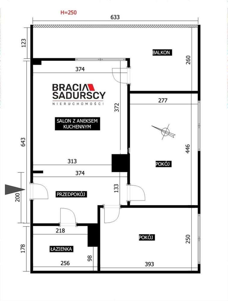 Nowe, Wykończone 3-Pokojowe Z Miejscem Parkingowym-2