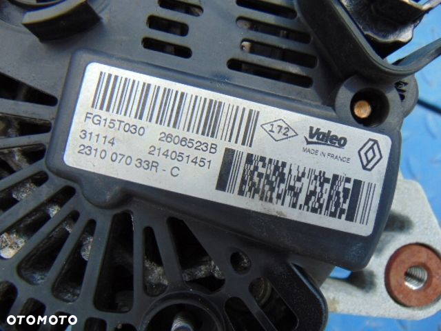 ALTERNATOR RENAULT 1.6DCI 231007033R FG15T030 - 2