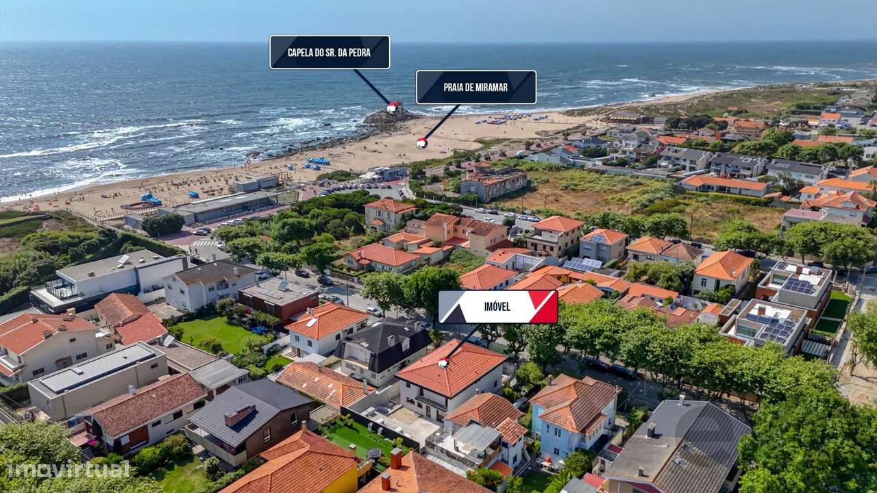 Moradia Isolada de Luxo | Miramar | 150m da Praia - Grande imagem: 5/60