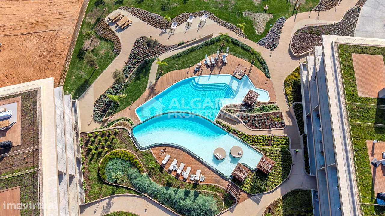 Luxuoso apartamento T2 novo em frente à Praia de Quarteira, Algarve-26