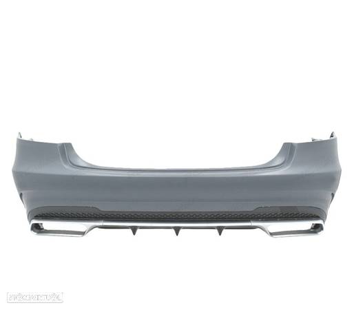 PARA-CHOQUE TRASEIRO PARA MERCEDES CLASSE E W212 14-16 LOOK C63 - 2