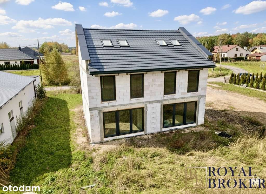 Nowoczesny dom w zabudowie bliźniaczej |0% PCC-5