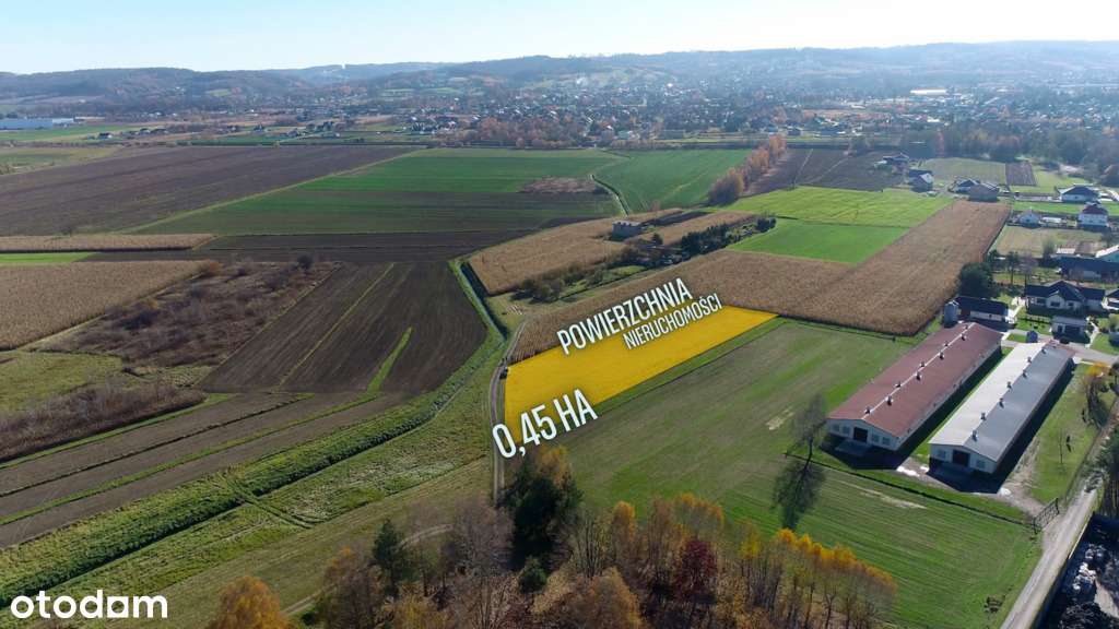 Działka 45a z WZ na 4 domy - Pustynia/Dębica - Pełny obrazek: 4/5