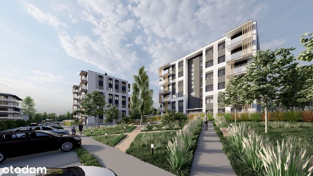 Mieszkanie 52 mkw - Sokola PARK 42-4