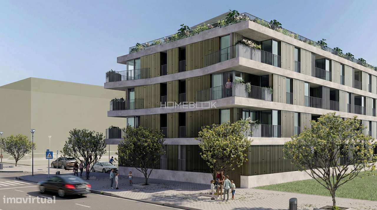 T2 Implex com Terraço Contínuo de 50m² - Grande imagem: 2/13