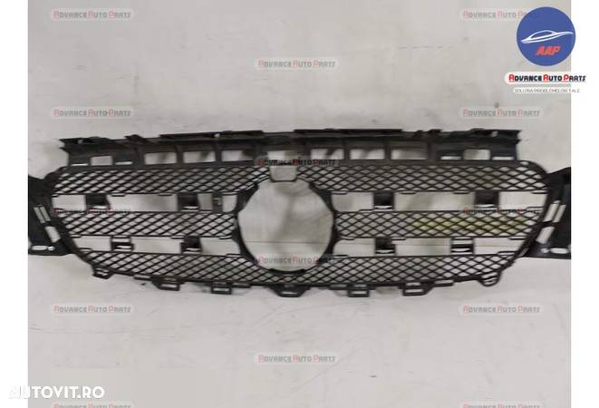 Grila Centrala Radiator Mercedes E Class W213 2016 2017 2018 2019 originala Model cu camera - 6